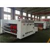 China Semi Automatic Flexo Printer Slotter Machine Chain Feeding Mode 5.5 Kw Power factory