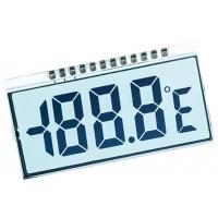 china 16 Pin Positive Transmissive 6 O′Clock TN LCD Display For Temperature Humidity
