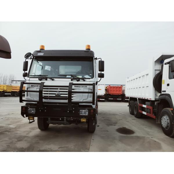 Quality 336HP Heavy Duty Dump Truck With HW19710 Transmission And 9 Tons Front Axle for sale