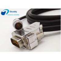 China Lemo 8pin to DB9 Custom Power Cables Lemo FGG.1B.308 male cable for topcon total station for sale