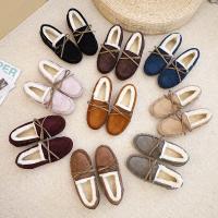 China Autumn And Winter Pregnant Plus Size Shoes , Thick Plush Warm Cotton Soft Bottom Shoes factory