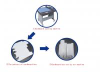 China Digital Flatbed Cardboard Box Cutting Machine , CNC Cutting Machine factory