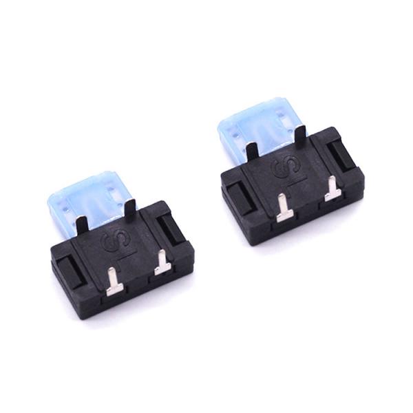 Quality 1.8mm Terminal Mount Blade Fuse Holders 15A 10mm Width Horizontal for sale