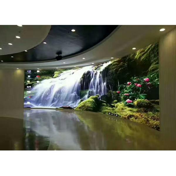 Quality P2.5 2K Indoor Advertising LED Display 160000 Dots SASO Certificate for sale