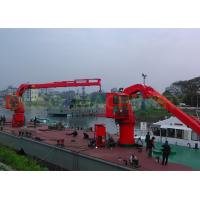 China Marine deck knuckle telescopic boom crane hydraulic crane and easy maintance factory