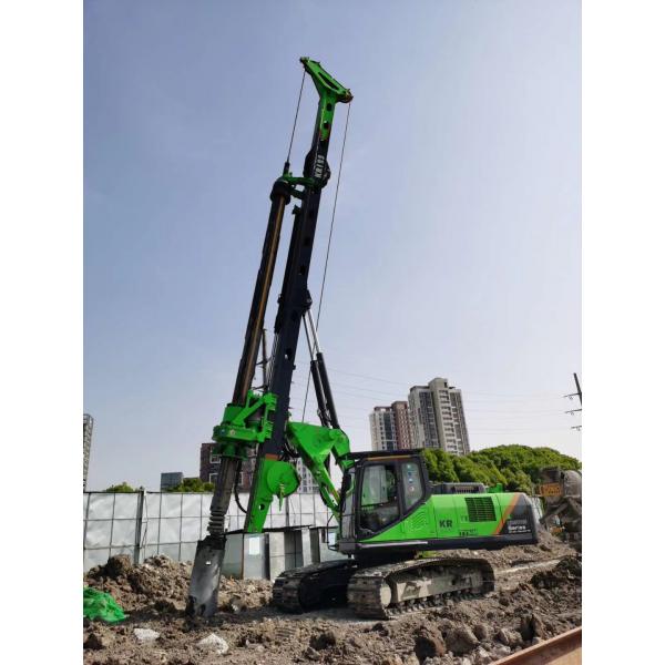 Quality Overall Transport Hydraulic Rotary Bored Piling Rig Machine , Foundation Piling for sale