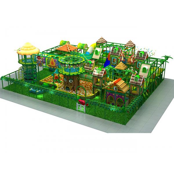 Quality Jungle Themed Kids Indoor Playground Equipment Fireproof ODM Available for sale