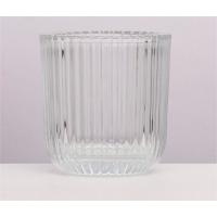 China 150ml Round Clear Glass Candle Votive Holders Set for Wedding Party Home Decor factory