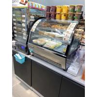 China Pastry And Fried Food Display Case With Curved Glass Easy Cleaning factory
