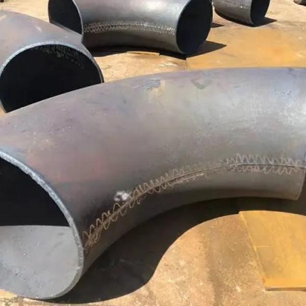 Quality SS304L Butt Welded Pipe Fittings 90 45 Degrees Butt Weldable Pipe Elbows  Sch80  36