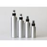 China Sliver Color Customized Color Aluminum Bottles Hand Sanitizer Spray Bottle Aluminum Cosmetic Bottles factory