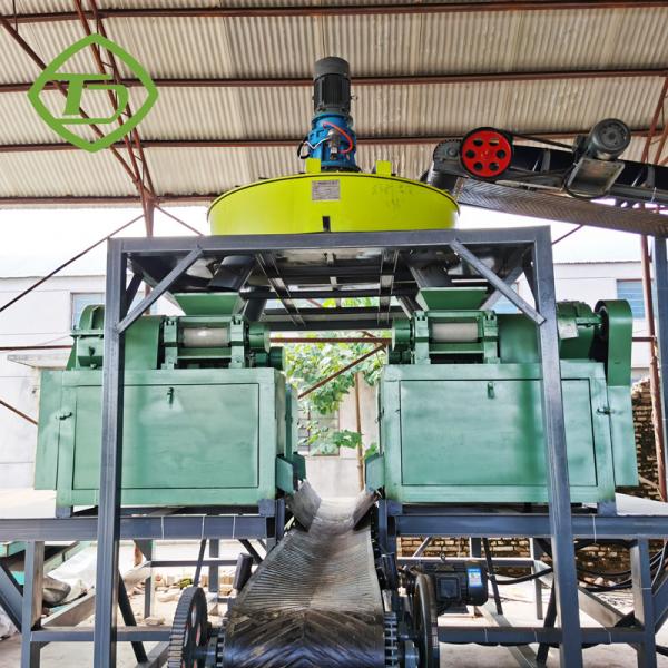 Quality 150KW Powder Fertilizer Production Line Compost Manufacturing Machine for sale