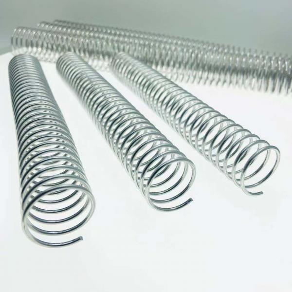 Quality Aluminum 6-80mm Bundled Metal Single Spiral Coil Suitable For Notebook for sale