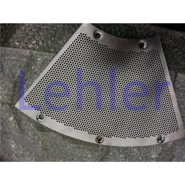 Quality Electrolytic Polish Pressure Screen Basket With Hard Chrome Coating Drilled Type for sale
