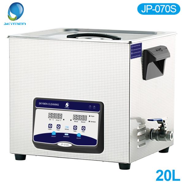 Quality High Frequency 20Liters Digital Ultrasonic Cleaner For Metal Parts for sale