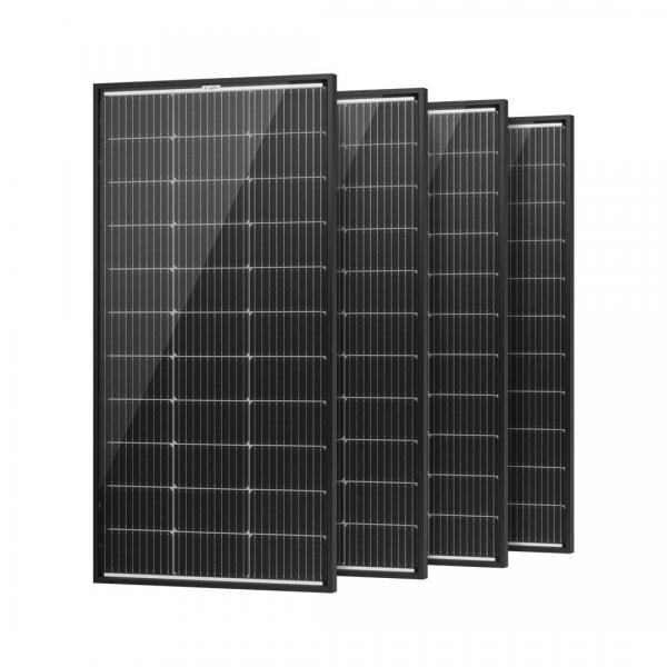 Quality 400 Watt Panel Solar Bifacial Monocrystalline Solar Cells With Black Frame for sale