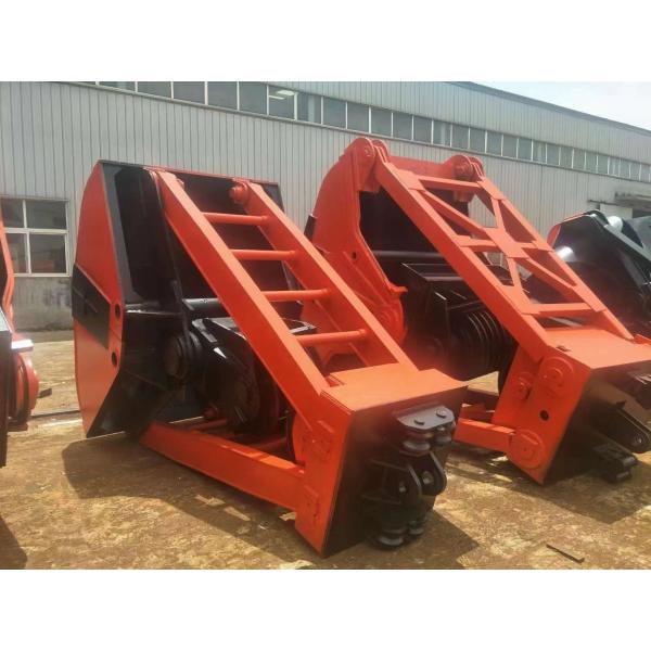 Quality Medium Size Grab Bucket Hydraulic System For Grabbing Lumpy Materials for sale