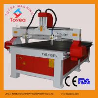 China Two spindles wood puzzle cnc cutting machine made in China Mach 3 controlling system TYE-1325T2 factory
