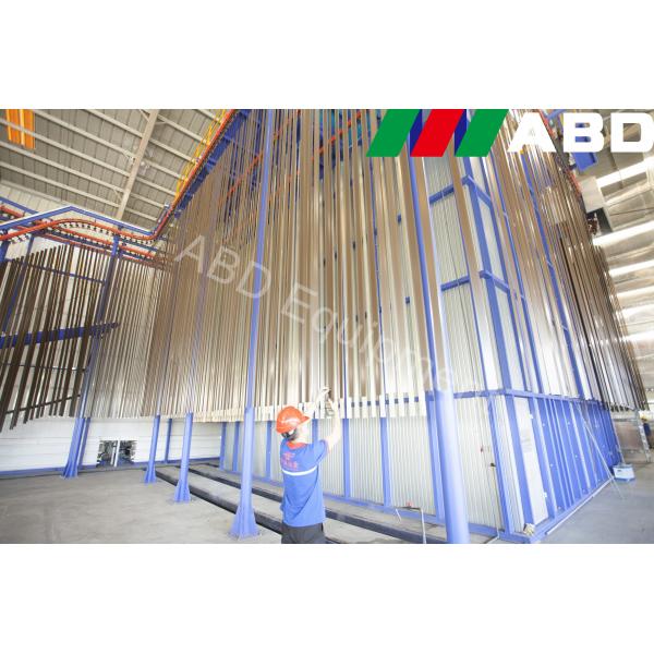 Quality Poly Propylene Automatic Powder Coating Production Line Plant ISO9001 for sale
