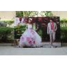 China 2021 new year wholesale 3d lenticular printing wedding photos with depth 3d moving effects by UV flabed printer factory