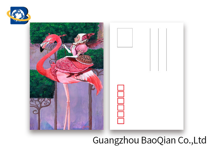 China Promotion Cartoon 3d Lenticular Postcard / Flip Lenticular Image Printing factory