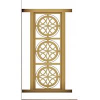 Quality Solid Brass Casting Screens , Brass Decorative Partition Wall Spot for sale