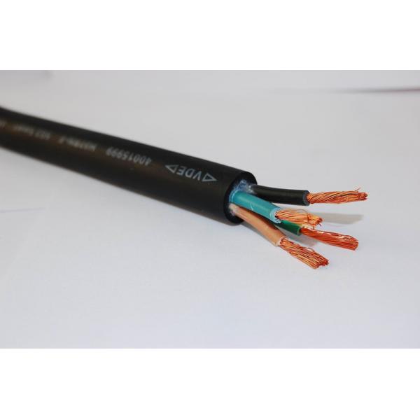 Quality 300-500V Insulated Flexible Rubber Cable H05RR-F Copper Conductor for sale