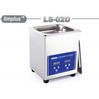 China Small Table Top Ultrasonic Cleaner Jewelry Tattoo Denture Watch Parts Cleaning Machine 2 liter factory