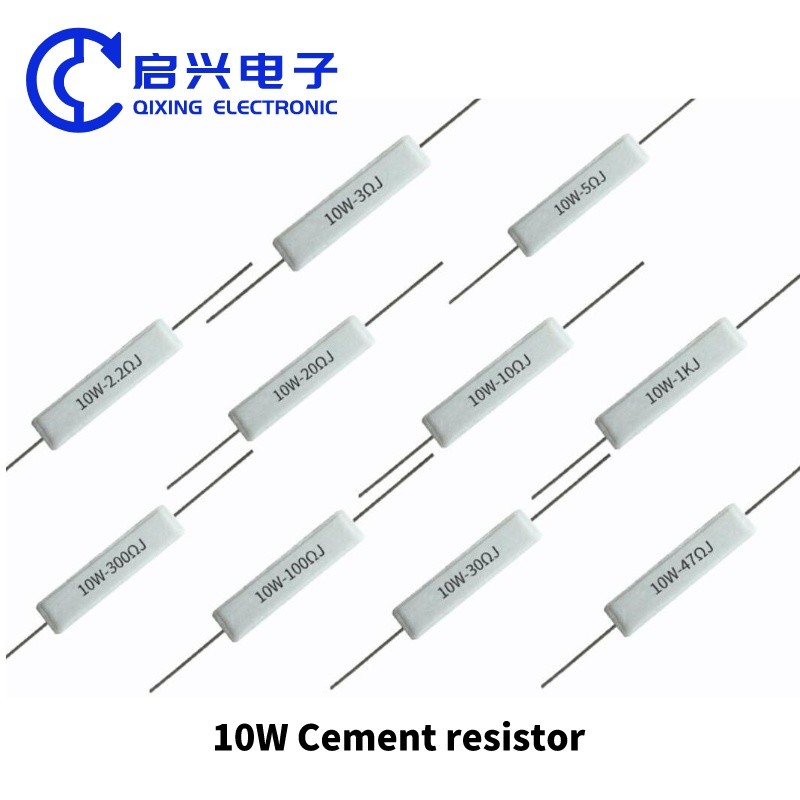 China Factory direct sale 5w 7w 10w 15w 20w 30w 40w 50w 100w Power ceramic cement resistor factory