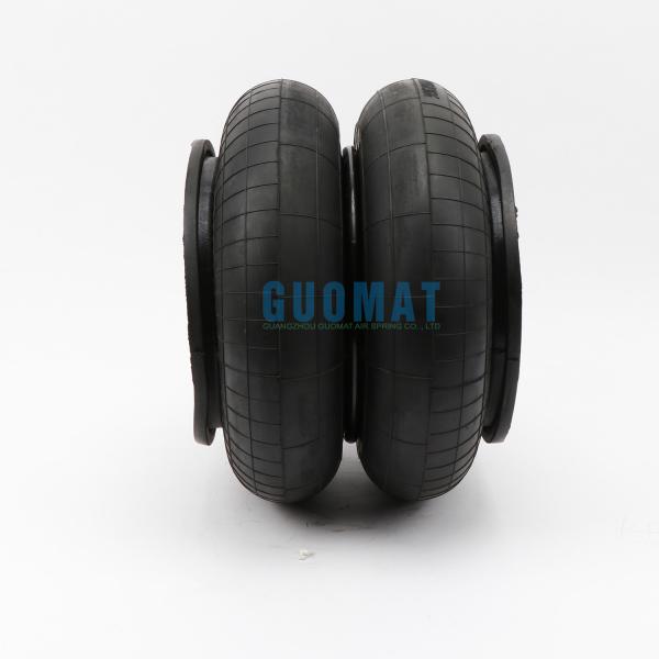 Quality 350255H-2 Flange Type Connection Convoluted Rubber Air Bellow for sale