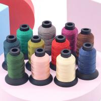 China High Tenacity 100% Polyester Sewing Thread Beading Thread Dyed Pattern Free Sample factory