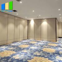 China Reliable Folding Partition Walls Door Church Acoustic Movable Partition For Hotel factory