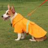 China Waterproof Windproof Rainproof Reflective Design Poncho Pu Dog Clothes factory