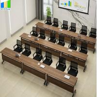 China Ebunge Meeting Training Room Tables Tops Desks Stackable Conference Tables factory
