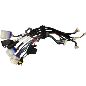 Quality Round Electronic Wire Harness Pure Copper Car Stereo Connectors for sale