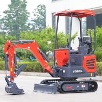 china 930mm Chassis Width Mini Compact Excavator Small Excavation Equipment 1200kg