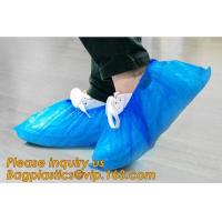 China custom waterproof SMS pp non woven medical surgical use Polypropylene Disposable Shoe Cover non skid anti skid bagease for sale