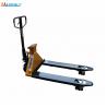China Accurate Warehouse Pallet Jack With Fully Sealed Galvanized Hydraulic Unit Housing factory
