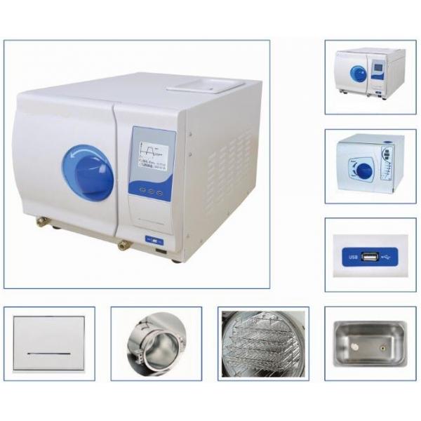Quality Class B Dental Medical Autoclave Steam Sterilizer 2000W Stainless Steel 304 for sale