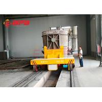 China Heat Insulating 30 Ton Q235 Steel Ladle Transfer Cart factory