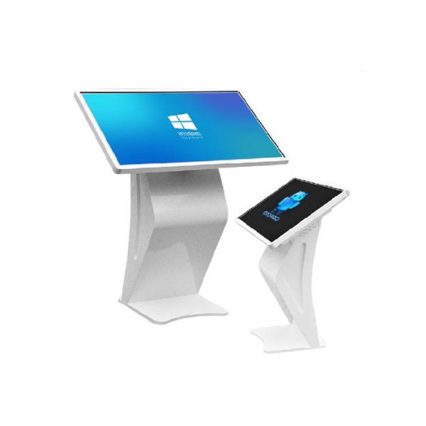 Quality Floor Standing Horizontal 350CD/M2 65" Infrared Touch Kiosk for sale
