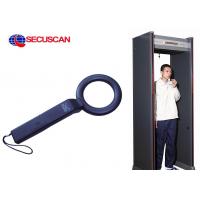 China Black 41 ( L ) X 8.5 ( W )  X 4.5 ( H ) cm Cheap Handheld Metal Detector Body Scanner sales for Correctional Facilities factory