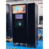 China 2400W Office QR Code Coin Operated Coffee Vending Machine With Ice Maker factory