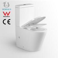 Quality CE Eco Friendly Floor Standing Toilet 2 Piece Commode 635*365*800mm for sale