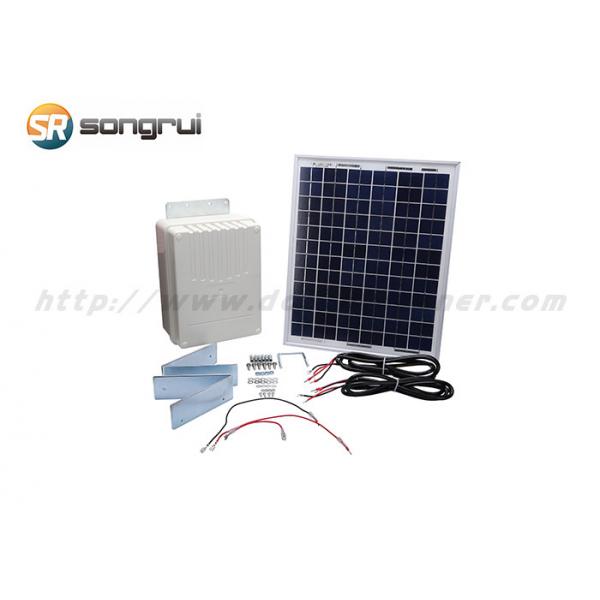 Quality 2 Batteries 400KG Solar Powered Single Swing Gate Opener for sale