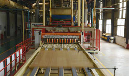 Quality Rice Straw Particle Board Production Line High Productivity Panel 2440 x 1220 MM for sale