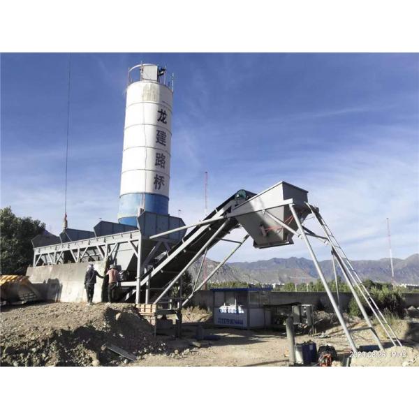 Quality Fully Automatic Gravel Stabilized Soil Mixing Plant With Vertical Cement Silo for sale