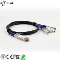 China 100G QSFP28 To 4x25G SFP28 DAC Sfp Direct Attach Cable Passive Copper Data Center Network factory