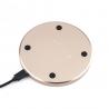 China Metal Desktop Universal Wireless Phone Charger Single Coil 76% Conversion Rate factory