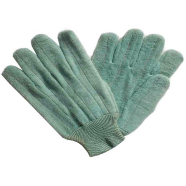Quality Dark Color Heat Resistant Gloves Customized Logo Printed For Glass Industry for sale
